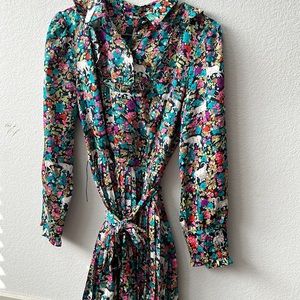 J.Crew Midi Dress in Grazing Goats Print